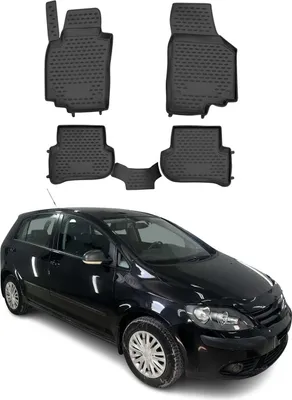 Image de 2005-2014 Tapis de sol VW Golf Plus TPE noir 4 pièces