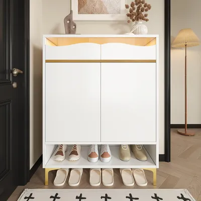 Produktbild von Schuhschrank - Schuhregal - Schuhaufbewahrung - Schuhkasten - Schuhhalter - Modern - Platzsparend
