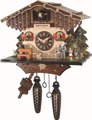 Produktbild von Engstler - 4023_Q - Kuckucksuhr - Quarz - Nussbaum - 22 cm