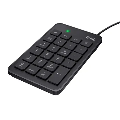 Produktbild von Trust 22221, USB, 23, Laptop / PC, 1,5 m, Schwarz