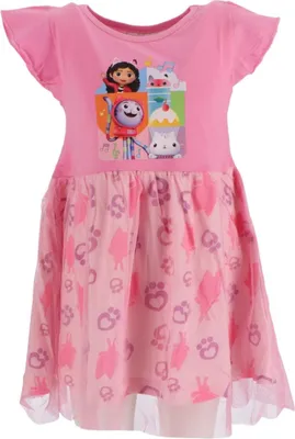 Produktbild von Gabby's Dollhouse Baumwolle Sommerkleid & Freizeitkleid für Mädchen 6 Jahre