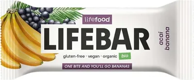 Image de Lifebar - Superfoods Acai Banana 40g