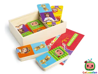 Obrázek produktu pro CoComelon dřevěné domino puzzle