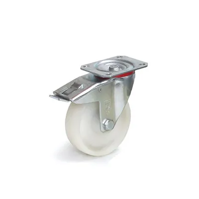 Produktbild von Fetra Polyamid-Lenkrolle mit Feststeller 125 x 38 mm