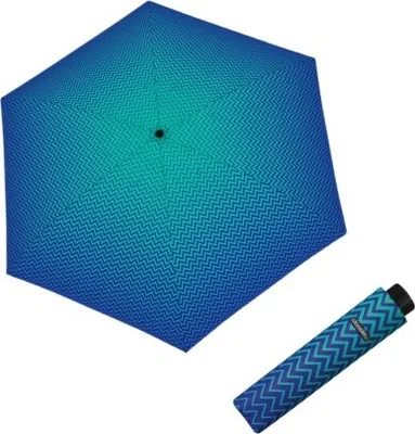 Obrázek produktu pro Doppler Fiber Havanna Strong blue - dámský skládací deštník