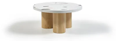 Image de Table basse Table de café Designer Blanc Table de salon Tables Nouveau