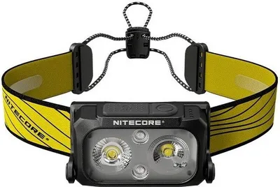 Zdjęcie produktu dla LATARKA CZOŁOWA 400LM IP66 Zasięg 64m Ładowanie USB + Czerwone Światło / Akumulator do 45h / Nitecore NU25