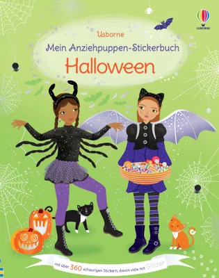 Produktbild von Mein Anziehpuppen-Stickerbuch: Halloween