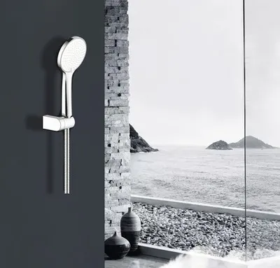 Produktbild von AVITAL Handbrause JOLAN Ø 11 cm chrom/weiß