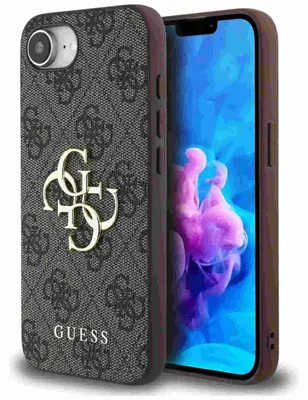 Produktbild von GUESS case passend für IPHONE 16e (SE 4 2025) GUHCPSE44GMGBR (4G PolyurethanBig Logo) brown