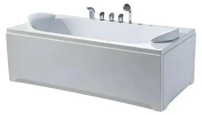Obrázok produktu pre Dizajnová vaňa Luxusná vaňa Wellness vaňa Vírivá masážna vaňa 180x85 cm
