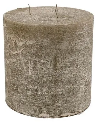 Obrázek produktu pro Branded svíčka, rozměry 15 × 15 cm, bronzová barva, doba hoření cca 90 hodin.