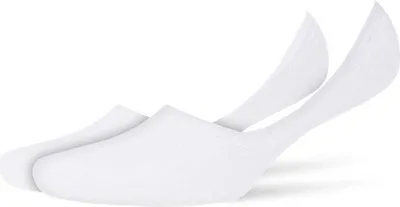 Produktbild von Burlington Everyday dames invisible sokken (2-pack), katoen, wit