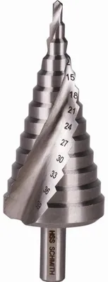 Produktbild von Schmith Stufenbohrer Schälbohrer Kegelbohrer 4-39 mm Profi Werkzeug Bohrer für Mauerwerk Stein Beton Zubehör