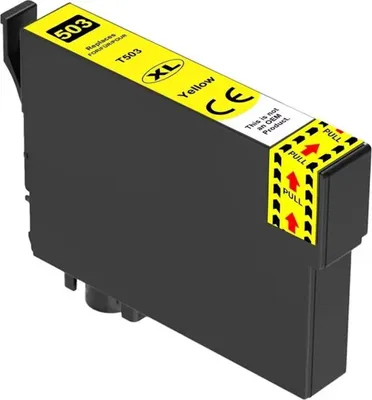 Produktbild von Kompatible Druckerpatrone 503 XL Yellow für Epson Expression Home XP-5200, WorkForce WF-2960DWF