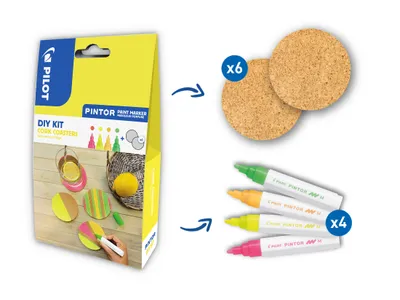 Productafbeelding van Pilot Pintor Marker Set + Transportmat PISW-PT-SET2