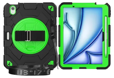 Produktbild von Tablet Hülle für Apple iPad Air 11 2026 2025 2024 Air 5 4 Tasche Halteschlaufe