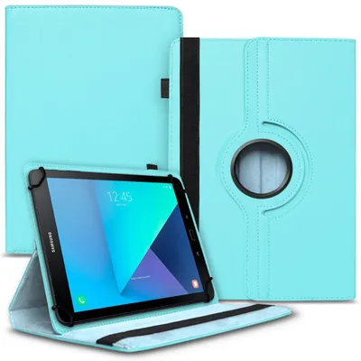 Produktbild von Tablet Hülle für SAMSUNG Galaxy Tab S10 Lite Tasche Schutzhülle Case 360 CoverFarbe 360 Uni:Türkis