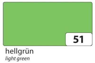 Produktbild von folia 6451 Tonpapier 130g/m², DIN A4, hellgrün (100 Bogen)