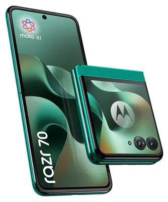 Produktbild von Motorola razr 70, 17,5 cm (6.9"), 8 GB, 256 GB, 50 MP, Android 16.0, Dunkelgrün