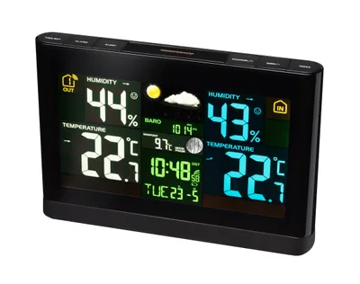 Immagine prodotto di BRESSER Stazione meteorologica wireless Meteo THBM. Colore: nero