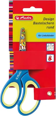 Produktbild von Schere für Linkshänder, rund, nach Farben sortiert (keine Farbauswahl möglich!), 1 Stück