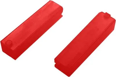 Produktbild von Steckerabdeckung 10 Stück rot 2,8 mm