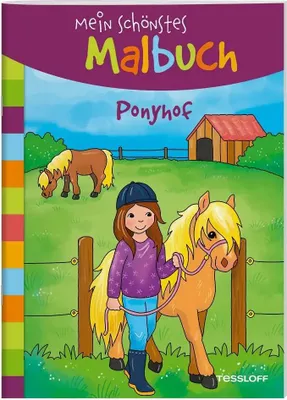 Obrázek produktu pro Mein schönstes Malbuch. Ponyhof