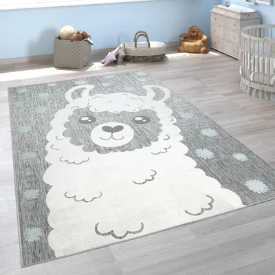 Produktbild von Kinderteppich Kinderzimmer Outdoorteppich Spielteppich Tiermotive Modern 3D Grösse 120x160 cm