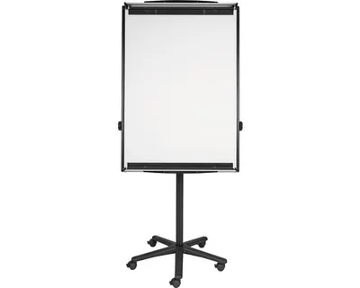 Produktbild von Flipchart magnetisch Mobil schwarz 116x81 cm