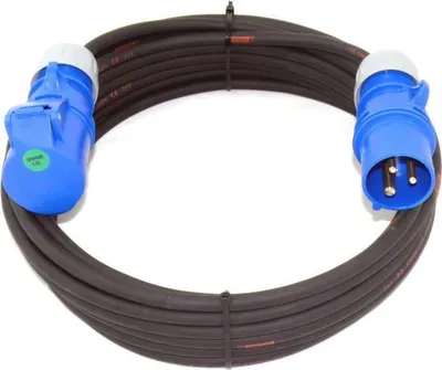 Produktbild von CEE PCE Verlängerung H07RN-F 3G1,5 3G2,5 TITANEX Camping IP44 5-50m, Querschnitt:3x2.5mm², Länge:50m