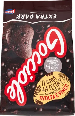 A package of chocolate cookies.