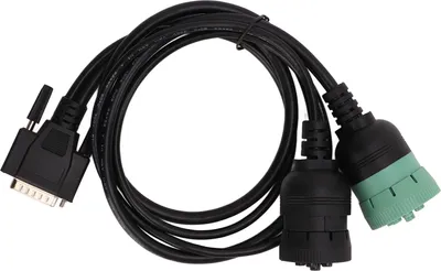 Image de Câble de diagnostic du scanner 402048 Adaptateur de lecteur de code 6 pôles 9 pôles de remplacement pour NEXIQ USB Link1