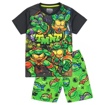 Obrázek produktu pro Chlapecké pyžamo s kraťasy Teenage Mutant Ninja Turtles NS8347 (134) (Zelená)