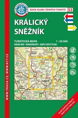 Obrázek produktu pro KČT 53 Králický Sněžník 1:50 000 / 7.vydání 2022