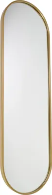 Produktbild von Fragix Boston Ganzkörperspiegel Oval - Gold - Metall - 130x40