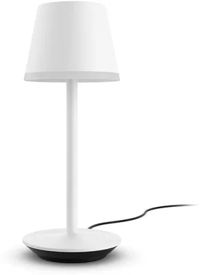 Obrázok produktu pre Philips Hue White and colour ambience 929003128401, Inteligentná stolová lampa, Bluetooth, Biela, LED, Kov, Žiarovky bez možnosti výmeny