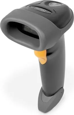 Produktbild von DIGITUS 1D Barcode Handscanner 200 Scans/Min. grau