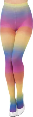 Immagine prodotto di Collant da donna colorati nei colori dell'arcobaleno - taglia unica