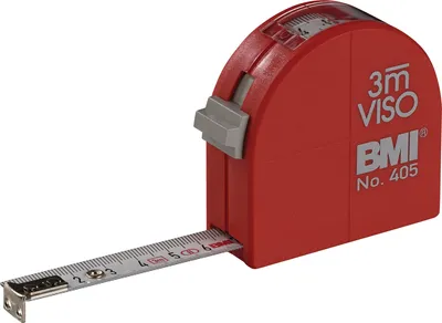 Image de BMI Mètre à ruban de poche VISO L.3m ruban-l.16mm mm/cm EG II PA