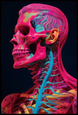 Produktbild von Plakat 61x90,5cm Anatomie der Farbe