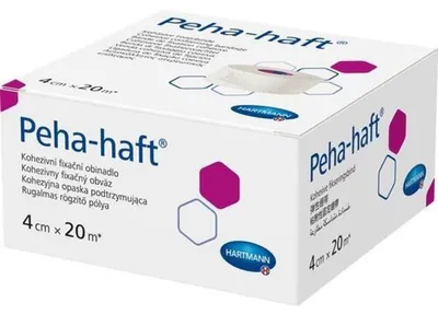 Produktbild von PEHA-HAFT Fixierbinde latexfrei 4 cmx20 m