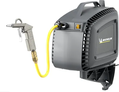 Produktbild von Michelin 7-Meter-Luftaufroller mit integriertem ölfreien 1,5-PS-Kompressor