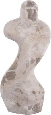 Produktbild von Present Time - Ornament Female Abstract - Braun - 10x5x23cm
