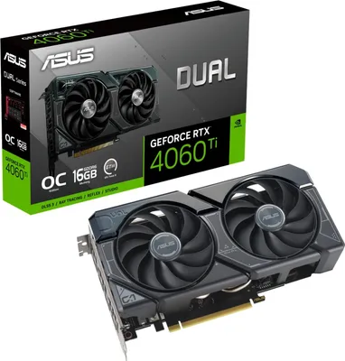 Produktbild von ASUS 90YV0JH0-M0NA00 Dual -RTX4060TI-O16G NVIDIA GeForce RTX 4060 Ti 16 GB GDDR6