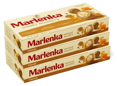Produktbild von Triopack MARLENKA Honigkugeln 3 x 235 g