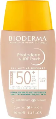 Produktbild von Bioderma Photoderm Nude Touch Mineral SPF50+ Claire 40 ml