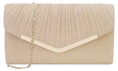 Productafbeelding van XFSRG Clutch voor dames, glinsterende kleine enveloptas, elegante bruidstas, avondtas