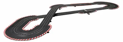 Produktbild von Carrera digitale Rennstrecke 1:24 mit 2 Rennwagen