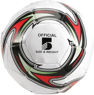 Productafbeelding van Professionele Voetbal Maat 5 voor Training en Wedstrijd in Wit